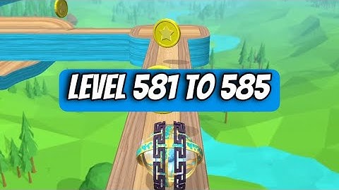 Going Balls SpeedRun Gameplay. Level 581 - 585.