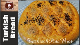 Turkish Pida bread / Türkisch Pida Brot /  Ramazan Pidesi Tarifi | Turkish Ramadan Bread