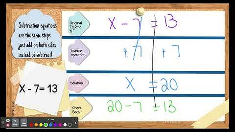 Module #1- Lesson Video: Solving Equations Algebraically - Google Slides