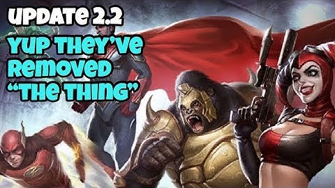 Injustice 2 Mobile | Tag-In Combos No More | Update 2.2