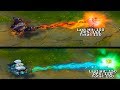 LANCER ROUGE BLITZCRANK VS LANCER PARAGON BLITZCRANK - League of Legends