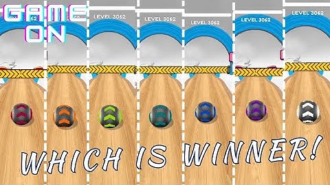 Going Balls insane Arrow ball of 6 different colors compilation Android gameplay Walkthrough