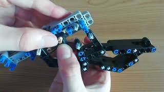 Lego Technic Semi Auto Gun Mechanism - My Own Mechanism Design