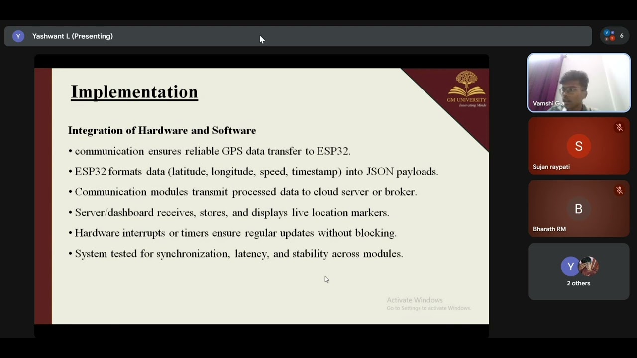 ESP32 GPS Tracker with Live Location | IoT Mini Project | GM University