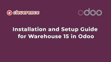 Warehouse 15 for ODOO Installation and setup guide