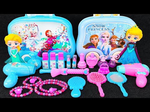 63 Menit Memuaskan dengan Membuka Kotak Mainan Rias Frozen Elsa, Koleksi Mainan Disney | Review Toys