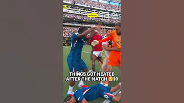 Chelsea PSG Gets HEATED At Full Time 