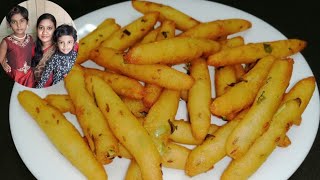 அவல் விரல்கள்/Evening Snacks In Tamil/Snacks Recipes In Tamil/Poha Fingers/Snacks Recipe With Potato