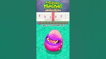 Party Island Maw Composer Tutorial #msm #fanmade #mysingingmonsters