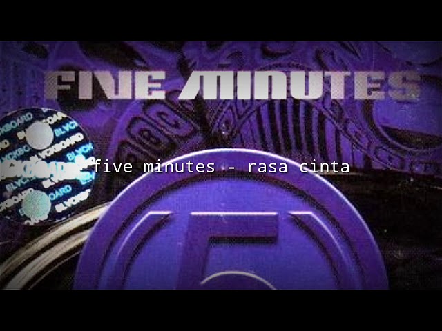 five minutes - rasa cinta lirik class=