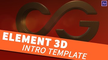 Element 3D Intro Template || After Effects