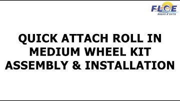 Quick-Attach Roll-In Medium Wheel Kit