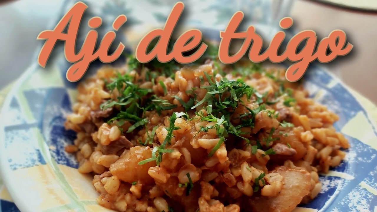 Ají de trigo boliviano 🇧🇴