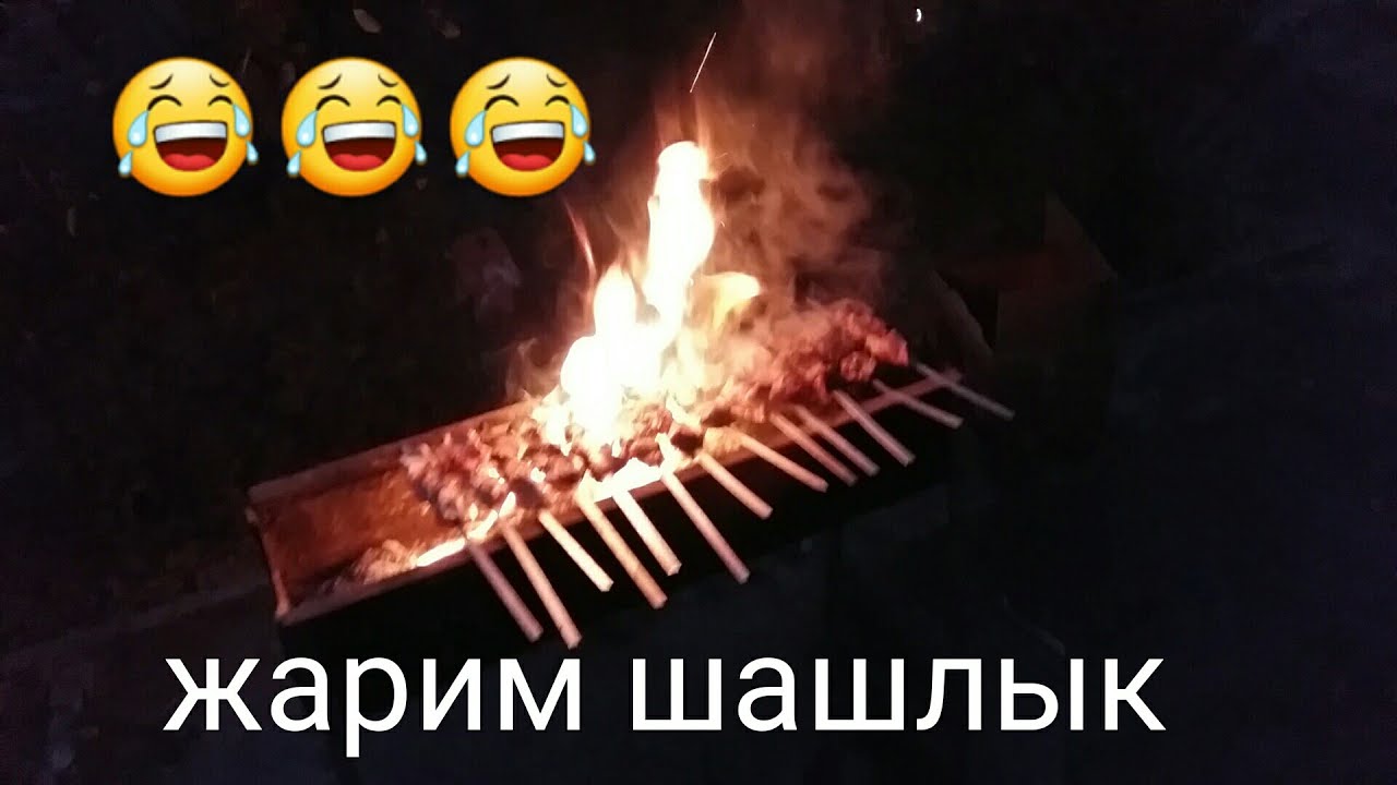 Высоцкая жарит шашлык прикол