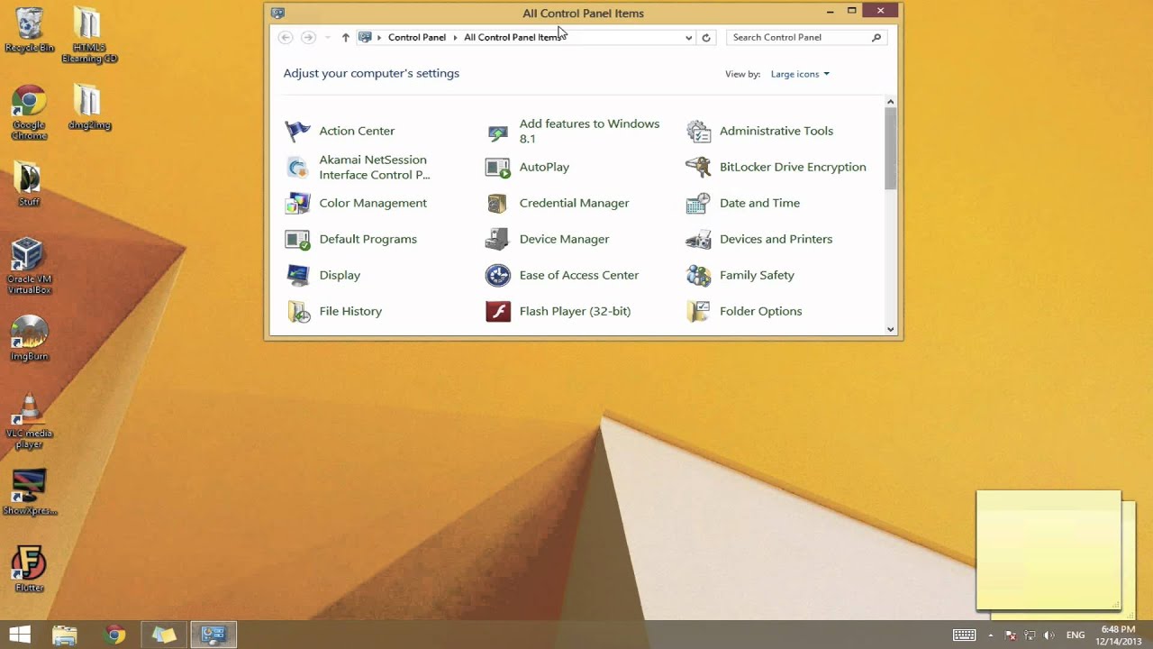 How to Open Control Panel in Windows 8.1 and Windows 8 | Simillion ...