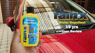 Rain X Water Repellent- 19 yrs User Review | How to apply | DIY | #thelazywanderermys