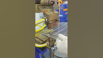 PDKJ Intermediate frequency welding machine for welding stainless steel wire mesh #weldingmachine
