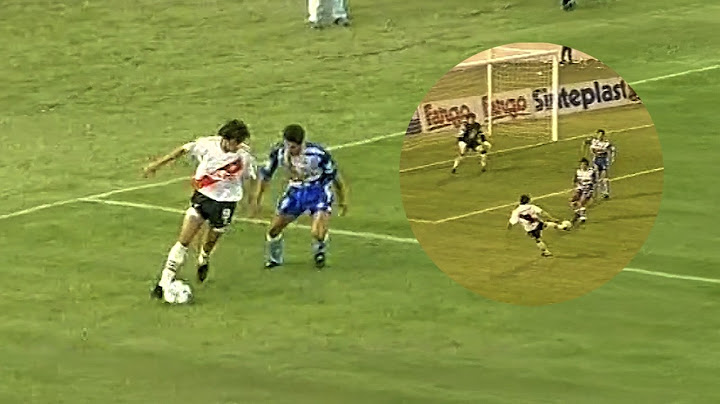 Enzo Francescoli le da la VICTORIA a River con una VOLEA INFERNAL! (1994)