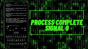 termux vnc server error signal 9