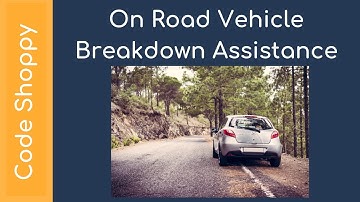 On Road Vehicle Breakdown Assistance Android and WebApplication