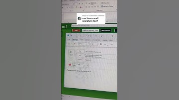 📧 Keep Your Outlook Signature When Sending Emails from Excel (VBA Trick)  #shortsvideo