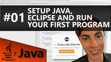 Ep. 01 - Setup Java JDK & JRE,  Eclipse and First HelloWorld Program  | Java Beginner Tutorials