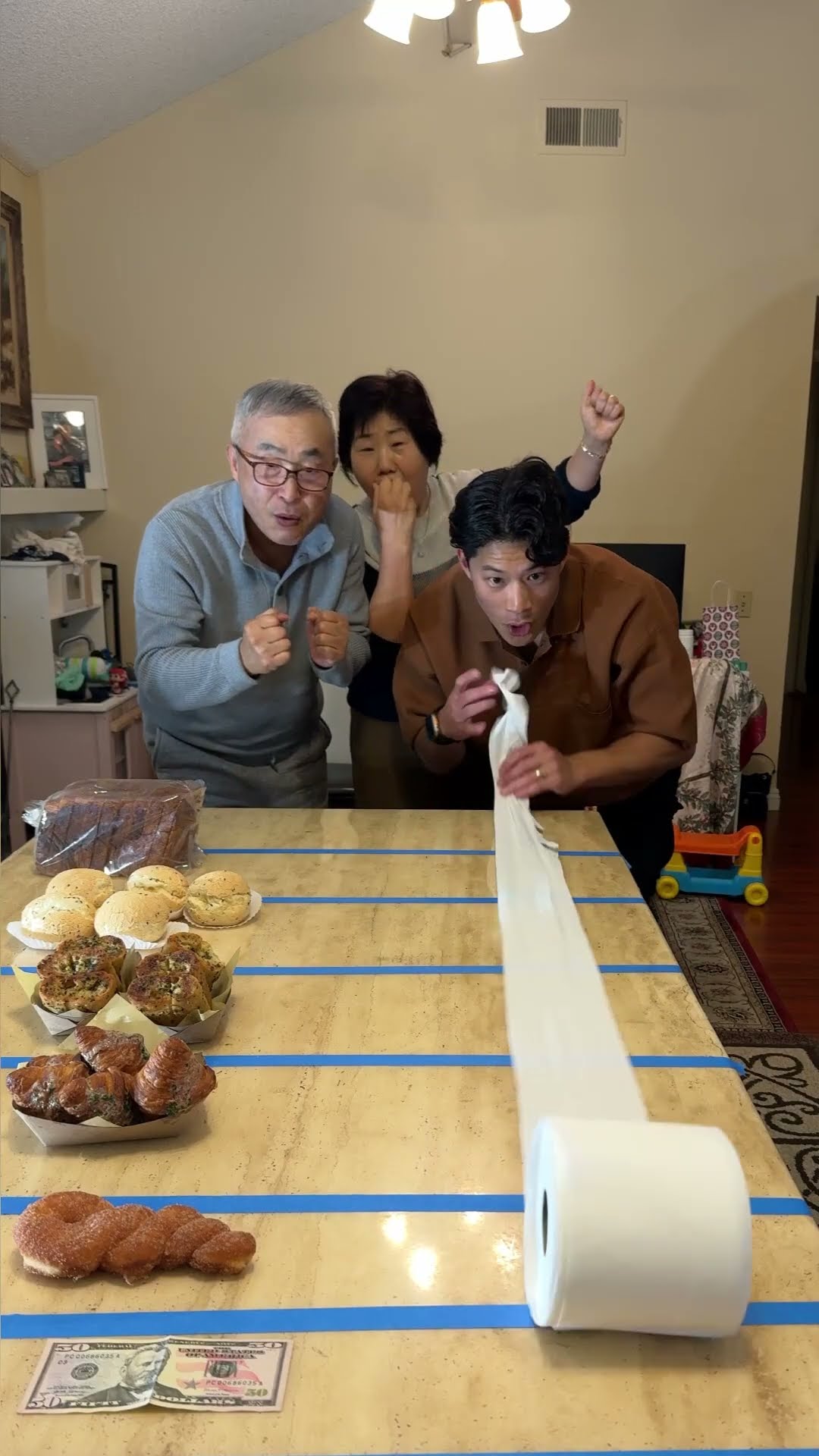 $50 Toilet Paper Roll Challenge