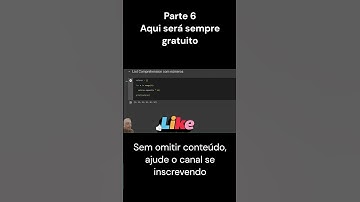 Python | List Comprehension com números aula 6  #python #programação #programacao #dev #software