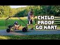 Go Kart Makeover - Batman Theme and Child Proofing