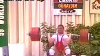 Frank Rothwell's Olympic Weightlifting History Kurlovich, Nerlinger, Gueliskhanov,1989 +110 KgJerk