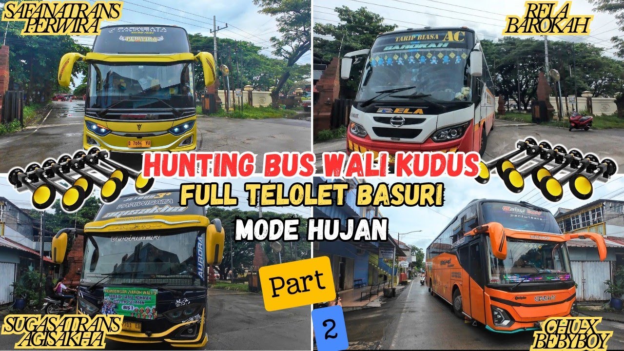 TELOLET BASURI MODE HUJAN di Terminal Sunan Kudus || Part 2