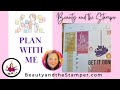 Plan With Me - Happy Planner Classic Vertical - Using a sticker from each page of a planner book