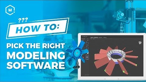 How To Pick the Right Modeling Software // 3D Printing Software