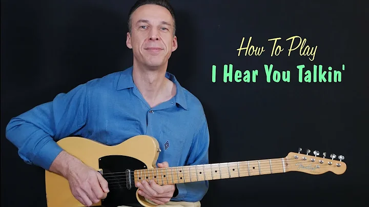 Hank Garland Guitar Lesson - I Hear You Talkin' by...