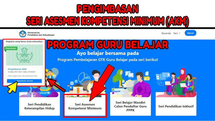 Pengimbasan Akm Program Guru Belajar Seri Akm Youtube