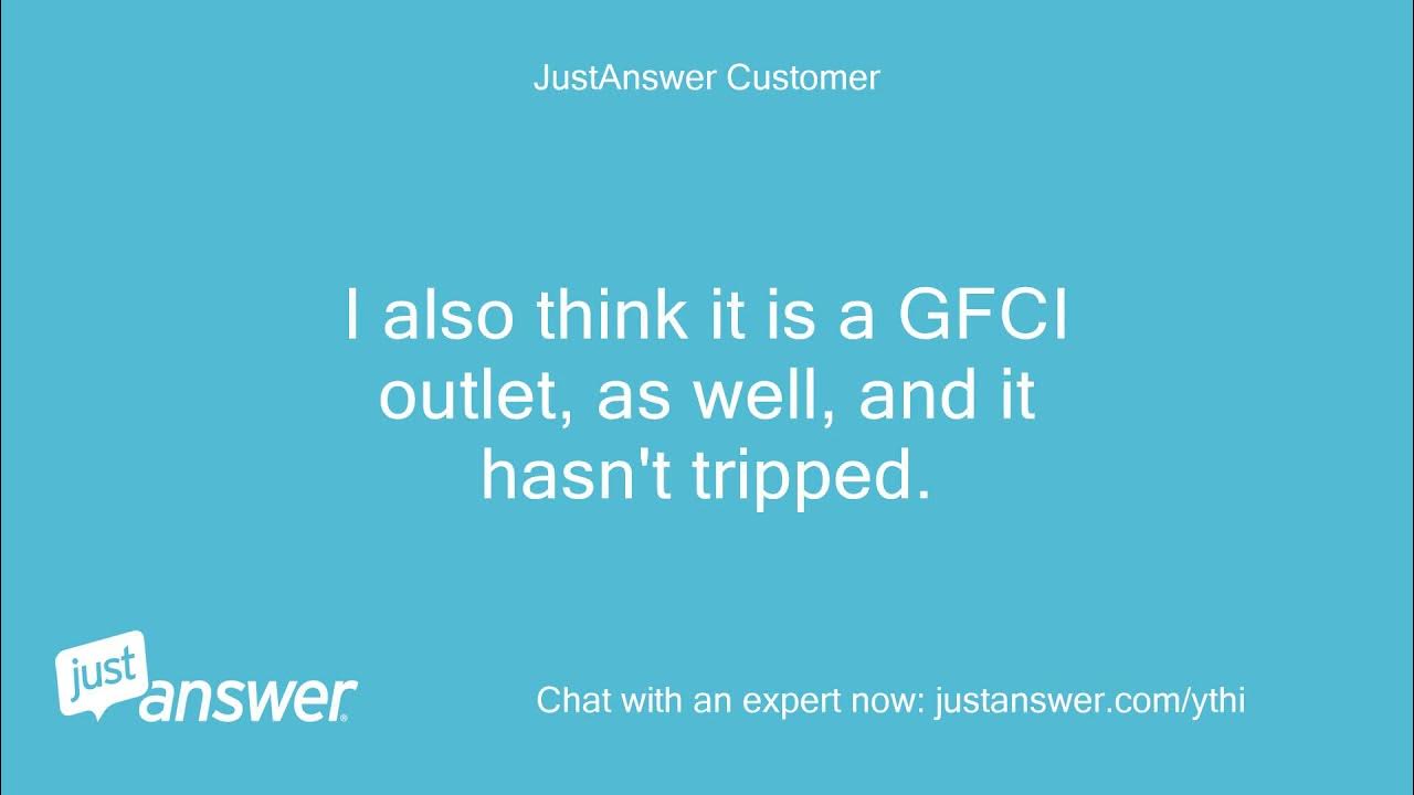 I have a GFCI outlet in my garage that keeps tripping (the YouTube