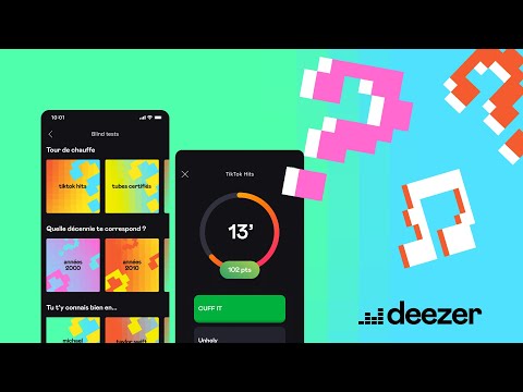 Joue aux blind tests de Deezer 🎶❓
