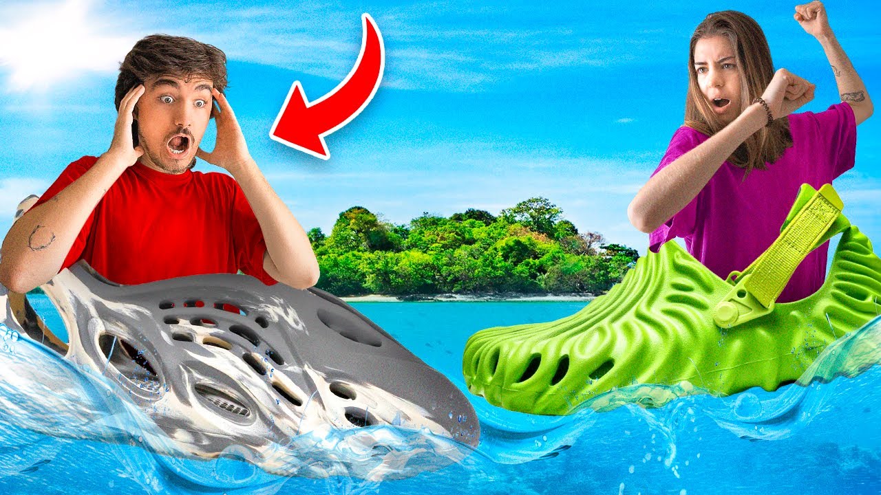 Мы нашли лучшую обувь на море?! - YouTube