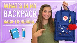 What's in My Backpack (Freshman Edition) | BacktoSchool 2017