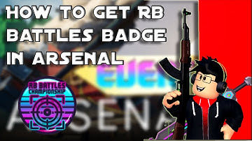 How to get RB Battles Badge in Arsenal! | Roblox | ZayaanPlayz
