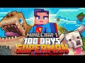 I Survived 100 Days as Superman in Minecraft Hardcore