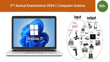 Class: 9th| 2nd Annual Examination 2024| Computer Science |@TYBwithSirShahzad​