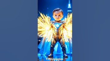 AI super kids have INSANE powers #aikids #superman #kidsshortsvideo