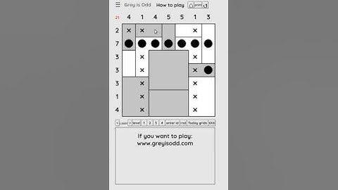 Today grids. Solution level 2 7X7 dated 1-26-2024