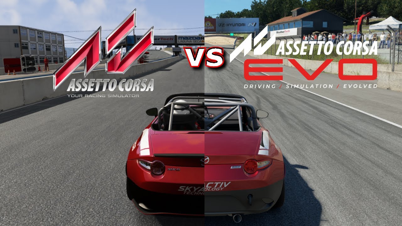 Assetto Corsa EVO vs Assetto Corsa! Which is better?! - YouTube