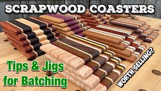 How to Make Wood Coasters: Tips and Jigs for Batching