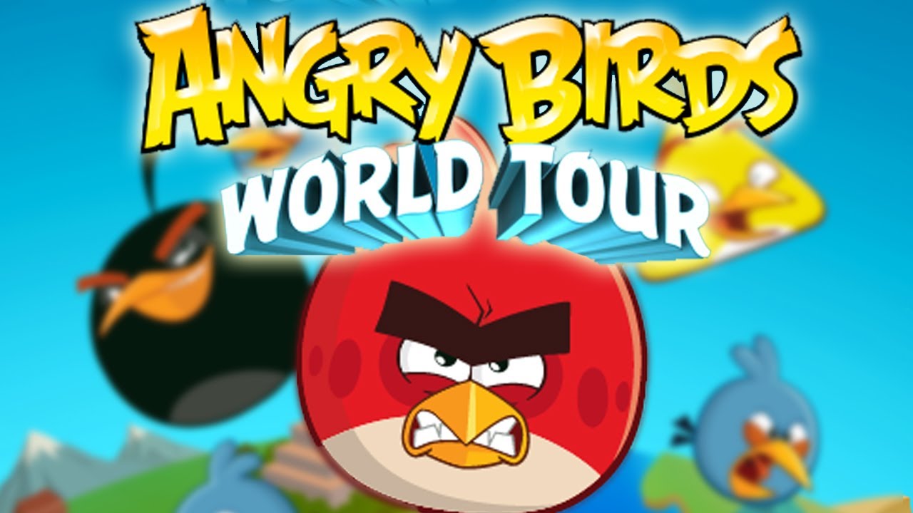 angry birds world tour gameplay