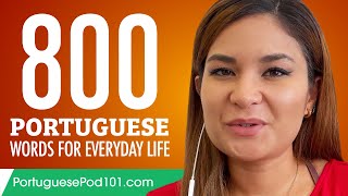 800 Portuguese Words for Everyday Life - Basic Vocabulary #40