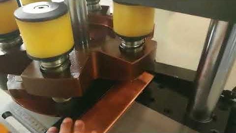 punching station of NC Busbar processing machine