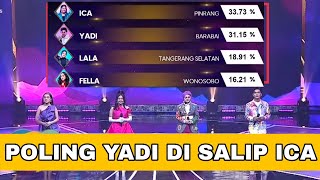 UPDATE POLING SEMENTARA SEBELUM YADI TAMPIL | GROUP 2 RESULT DA5